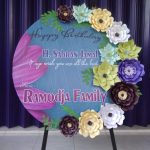 450 Bunga Papan Ucapan Paper Flower